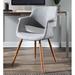 Wade Logan® Amein Arm Chair Upholstered/Fabric in Gray | 33 H x 25.75 W x 22.75 D in | Wayfair 3326E095F63F40D5B4727F8E97C68C58