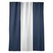 ArtVerse Denver Basketball Striped Blackout Rod Pocket Single Curtain Panel Polyester in Green/Blue/White | 87 H in | Wayfair NBS084-SOCB58