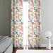 Folk N Funky Semi-Sheer Curtain Panels (DSQ is set to 2) Metal | 82 H in | Wayfair WC169-4082