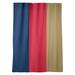 ArtVerse New Orleans Basketball Striped Blackout Rod Pocket Single Curtain Panel Polyester in Red/Green/Blue | 87 H in | Wayfair NBS247-SOCB58