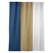 ArtVerse New Orleans Basketball Striped Blackout Rod Pocket Single Curtain Panel Polyester in Green/Blue/White | 87 H in | Wayfair NBS244-SOCB58