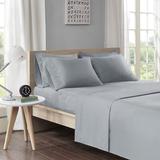 Ebern Designs Barajas Sheet Set w/ Side Pockets Microfiber/Polyester in Gray | Queen | Wayfair 64E712A244EF4B61B3A85362F737190D