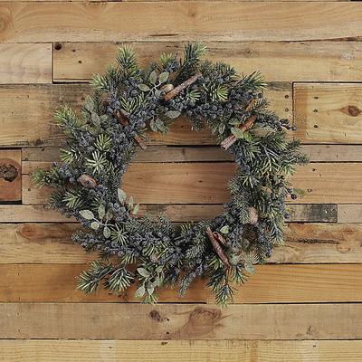 Frosted Blueberry Wreath - Ballard Designs