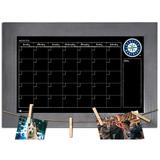 Seattle Mariners 11" x 19" Monthly Chalkboard with Frame & Clothespins Sign