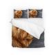 MyDaily Chow Chow Dog Vintage Duvet Cover Set 3 Pieces Microfiber Pillowcases Quilt Bedding Set Double