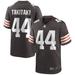 Men's Nike Sione Takitaki Brown Cleveland Browns Game Jersey