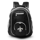 MOJO Black/Gray New Orleans Saints Premium Color Trim Backpack