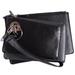 Michael Kors Bags | Michael Kors Tri Color Leather Triple Pouch Pouch | Color: Gray | Size: Os