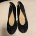 J. Crew Shoes | Jcrew Black Suede Ballet Flats | Color: Black | Size: 8.5