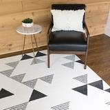 White 79 x 0.4 in Area Rug - Balta Rugs Elle Geometric Cream Area Rug Polypropylene | 79 W x 0.4 D in | Wayfair 60816363.200275.1