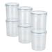 LocknLock Easy Essentials Twist Container Food Storage Set Plastic | 6 H x 9.6 W x 14.2 D in | Wayfair 09161