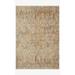Brown 18 x 18 W in Area Rug - World Menagerie Square Varena Geometric Power Loom 1'6" x 1'6" Area Rug, Polyester | 18 H x 18 W in | Wayfair