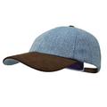 Borges & Scott The Sligo - Baseball Cap - 100% Wool – Irish Tweed – Nubuck Peak - Atlantic