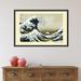 Vault W Artwork 'The Great Wave off the Coast of Kanagawa' by Katsushika Hokusai Framed Painting Print Paper in Black/White | Wayfair DSW01618