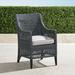 Graham Dining Arm Chair with Cushions - Indigo - Frontgate