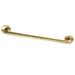 Kingston Brass Meridian Decorative ADA Grab Bar Metal | 2.75 H x 1.25 D in | Wayfair DR514247