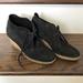 J. Crew Shoes | J. Crew Suede Wedges | Color: Black/Tan | Size: 7.5