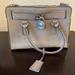 Michael Kors Bags | Like New Michael Kors Hamilton Purse Medium $140 | Color: Gray/Silver | Size: Medium