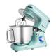 Aucma Stand Mixer,7L Tilt-Head Food Mixer, 6 Speed Electric Kitchen Mixer with Dough Hook, Wire Whip & Beater 1400W (7L, Blue)