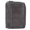 camel active Melbourne RV Geldbörse Leder 10,5 cm schwarz Grau Herren