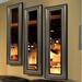 Charlton Home® 3 Piece Kincannon Antique Panels Modern & Contemporary Mirror Set Wood in Brown | 25.5 H x 9.5 W x 1 D in | Wayfair