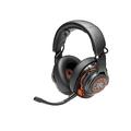 JBL Quantum ONE Over-Ear USB Wired Professional Gaming Headset with Head Tracking-Enhanced QuantumSPHERE 360 Technology, PC, Playstation and Xbox Compatible, in Black