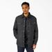 Dickies Men's Water Repellent Fleece-Lined Duck Shirt Jacket - Black Size XS (TJ212)