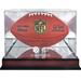 Pittsburgh Steelers Super Bowl XLIII Champions Mahogany Football Logo Display Case