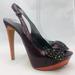 Jessica Simpson Shoes | Jessica Simpson Size 7.5b Purple Orange Heels | Color: Orange/Purple | Size: 7.5