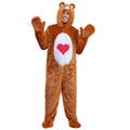 Care Bears Adult Classic Tenderheart Bear Fancy Dress Costume X-Small Brown