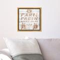 Art Remedy Food & Cuisine Farm Fresh Vegetables - Graphic Art Print on Canvas in Gray | 20.5 H x 20.5 W x 1.5 D in | Wayfair 20735_20x20_CANV_PSGLD