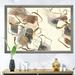 East Urban Home Gold Glam Squares V - Painting Print on Canvas Canvas, Wood in Gray/White | 36 H x 46 W x 1.5 D in | Wayfair