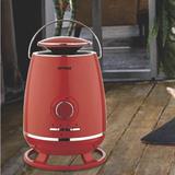 Optimus Portable 360 Surround 1500 Watt Electric Convection Compact Heater w/ Thermostat, Ceramic in Red | 12 H x 8 W x 8 D in | Wayfair 950109269M