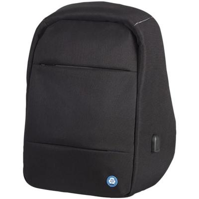 Lightpak Laptop-Rucksack »RPET« aus Recycling-Material schwarz, 33x47x19 cm