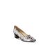 Women's Mali Pump by Naturalizer in Alabaster Snake (Size 7 1/2 M)