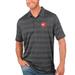 Men's Antigua Gray Atlanta Hawks Compass Polo