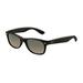 Ray-Ban RB2132 New Wayfarer Sunglasses Matte Black Frame Polarized Blue Gradient Gray Lenses 601S78-5518