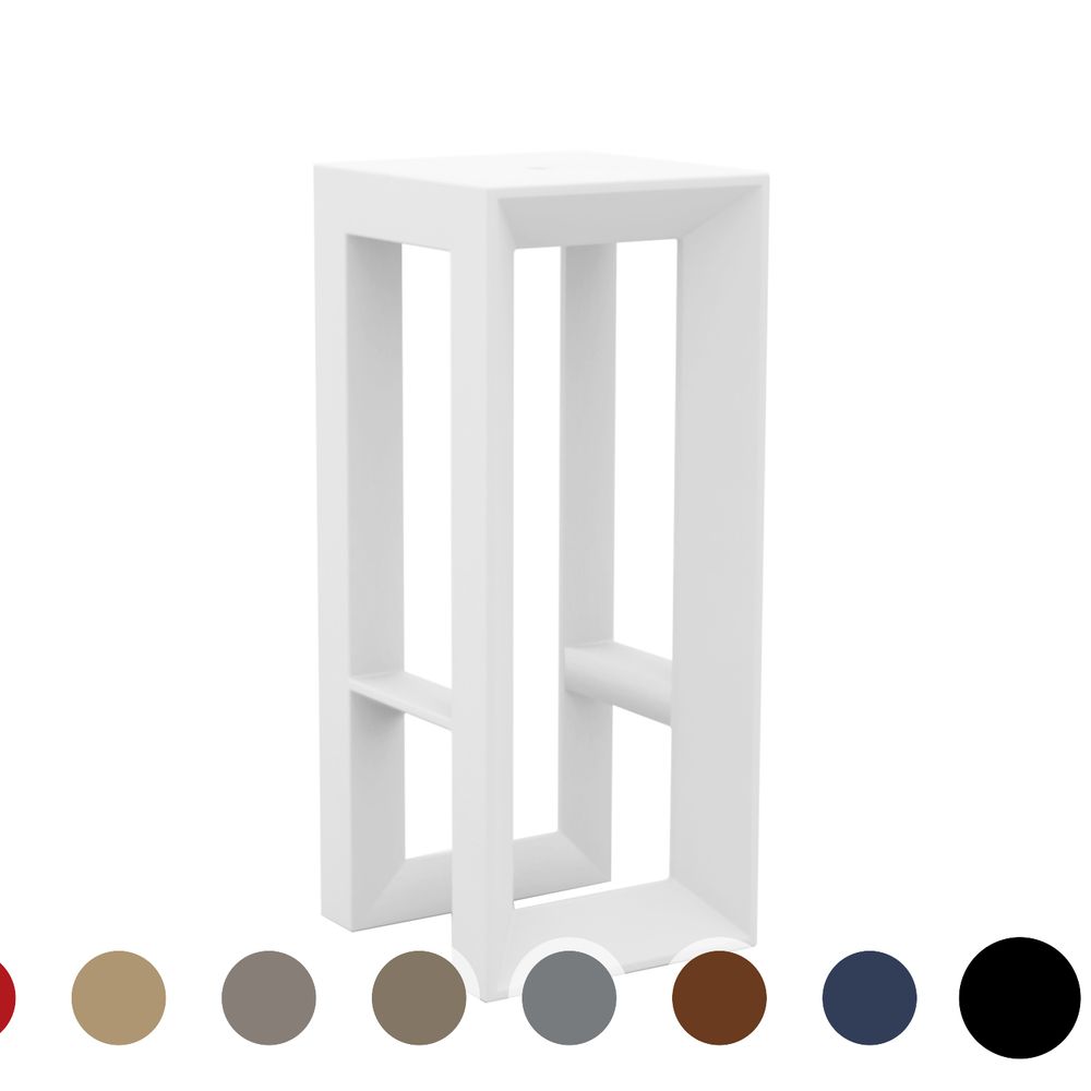 Vondom »FRAME« Outdoor Barhocker Lackiert Hochglanz / Champagne Image