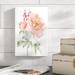 August Grove® Floral Focus VI by Beth Grove - Painting on Canvas in Red | 12 H x 8 W x 1.25 D in | Wayfair A16C0CA80B094DFAB77DE5EBDC8DBC1D