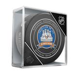 New York Islanders Unsigned Inglasco 43rd Anniversary Season Official Game Puck