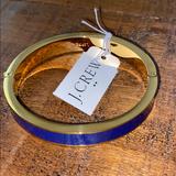 J. Crew Jewelry | J. Crew Mox Enamle Bangle | Color: Blue/Gold | Size: Os