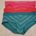 Victoria's Secret Intimates & Sleepwear | 3 Victoria Secret Woman Bikini/ L Mix N Mach | Color: Orange/Pink | Size: L