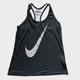Nike Tops | 2/$30| Nike Swoop Tank- Black And White Colorblock | Color: Black/White | Size: M