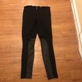 J. Crew Pants & Jumpsuits | J.Crew Leather Accent Skinny Pants | Color: Black | Size: 4t