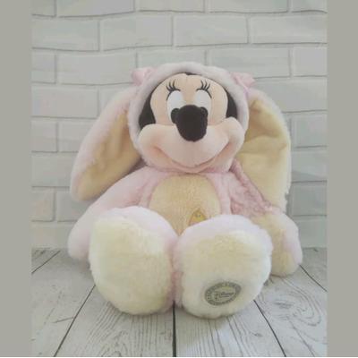 Disney Toys | Disney Store Minnie Mouse Plush Bunny 16" | Color: Pink | Size: 16"
