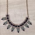 J. Crew Jewelry | J.Crew Statement Necklace | Color: Blue/Gold | Size: Os