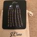 J. Crew Jewelry | J.Crew Crystal Fringe Statement Earrings | Color: Blue | Size: Os