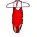 J. Crew Swim | J. Crew Halter Underwire One Piece Swimsuit | Color: Red | Size: 0