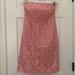 J. Crew Dresses | J. Crew Strapless Pink Dress Size 0 | Color: Pink | Size: 0