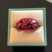 Louis Vuitton Jewelry | Louis Vuitton Pink Ring | Color: Black/Pink | Size: 7